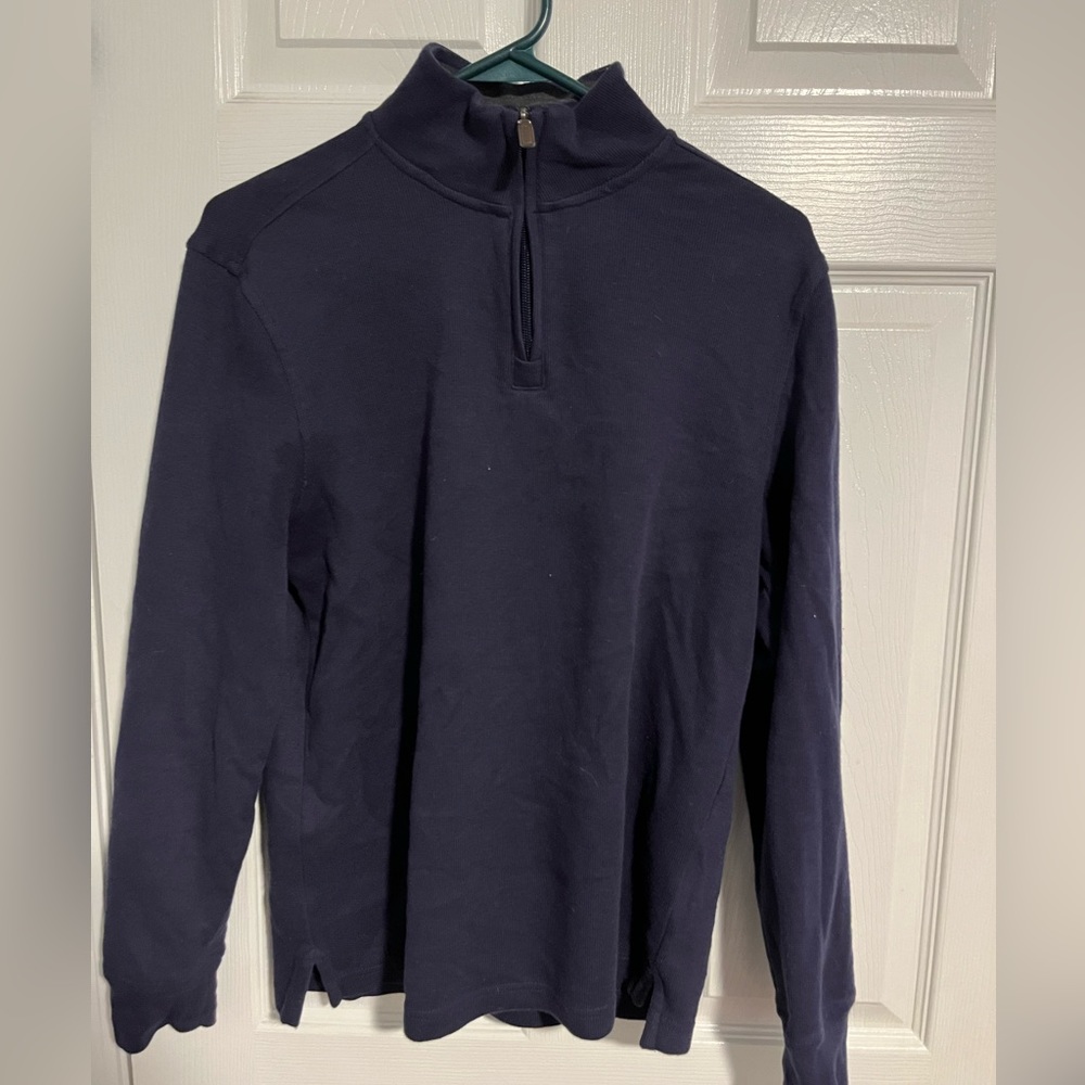 USED - Men’s Club Room Wool Blend Zip Sweater